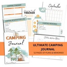 Load image into Gallery viewer, The Ultimate Camping Journal 50% off in cart now $13.50