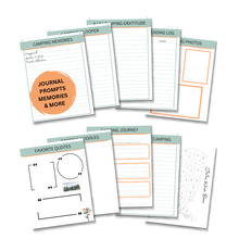 Load image into Gallery viewer, The Ultimate Camping Journal 50% off in cart now $13.50