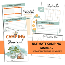 Load image into Gallery viewer, The Ultimate Camping Journal
